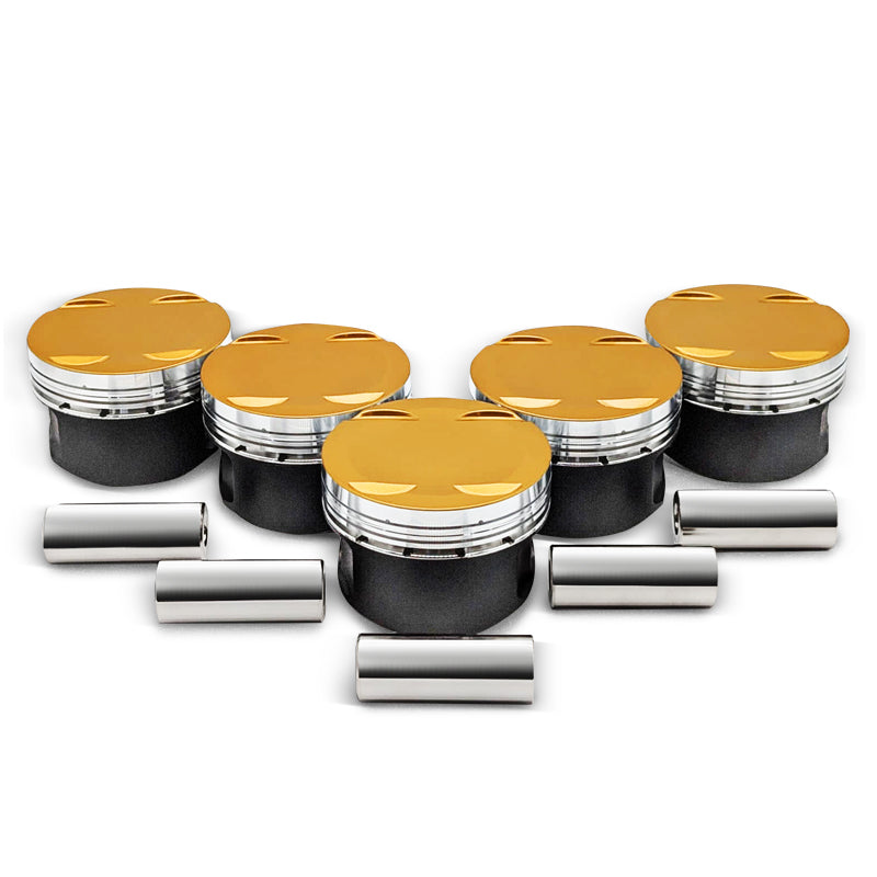 Load image into Gallery viewer, JDY Spec Diamond Forged Pistons Audi 2.5 TFSI RS3 / TTRS 10.0:1 82.50mm (H13 22mm Pin)
