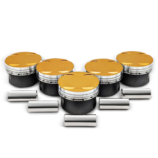 JDY Spec Diamond Forged Pistons Audi 2.5 TFSI RS3 / TTRS 10.0:1 82.50mm (H13 22mm Pin)