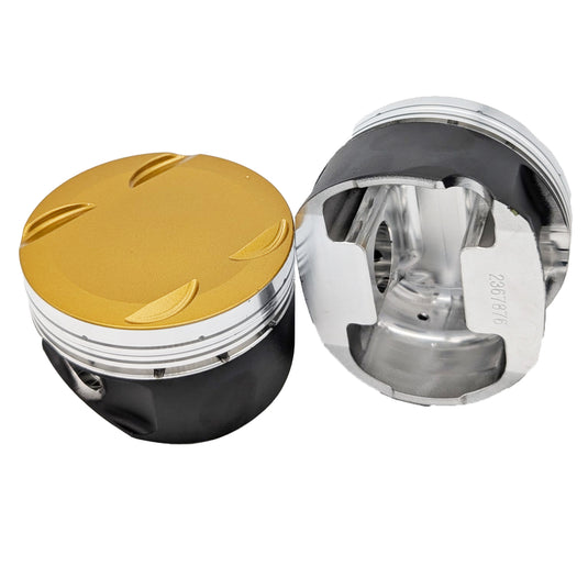 JDY Spec Diamond Forged Pistons Audi 2.5 TFSI RS3 / TTRS 10.0:1 82.50mm (H13 22mm Pin)