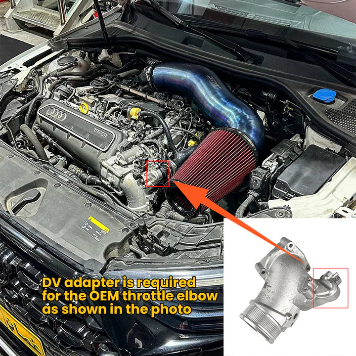 Load image into Gallery viewer, V3-JDY Titanium Air Intake for Audi TTRS 8S /RS3 8V 8Y
